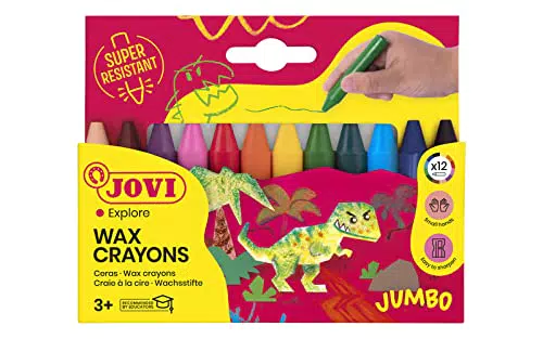 Jovi Ceras de colores super resistentes para niños, modelo 980/12