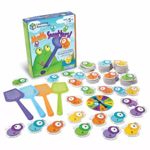 Learning Resources Mathswatters - Juegos didácticos de matemáticas para niños 5+