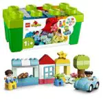 LEGO DUPLO Caja de Ladrillos Educativa para Bebés, Set de Construcción y Juego