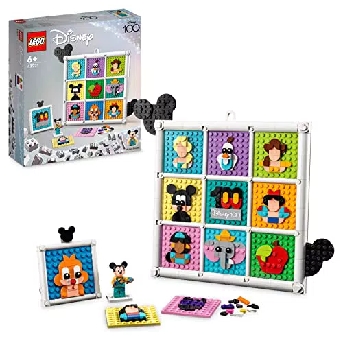 LEGO Disney 100 Años: Set de Manualidades Mural con Mickey Mouse y 72 Diseños