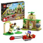 LEGO Star Wars Templo Tenoo Jedi con Maestro Yoda y Speeder Bike para Niños