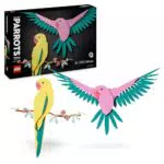 LEGO Art Colección Fauna: Guacamayos, Decoración de Pared Creativa para Adultos