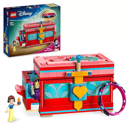 Lego Joyero de Blancanieves con Pulsera y Mini Muñecas - Regalo para Niños 43276