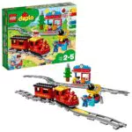 LEGO Duplo Tren de Vapor con Luz y Sonido, Set Educativo para Niños 10874