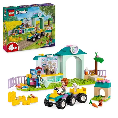 LEGO Friends Clínica Veterinaria de Animales de Granja 42632 - Juego de Rol Infantil