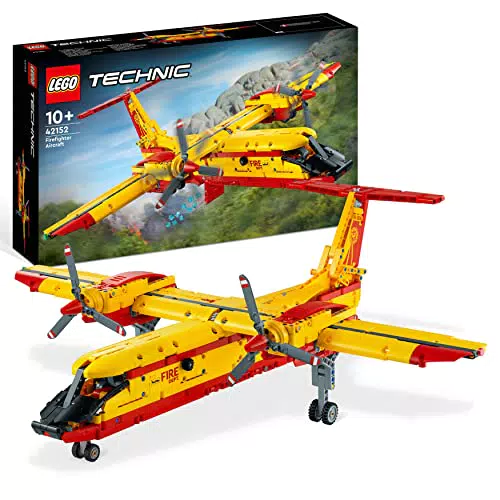 LEGO Technic Avión de Bomberos 42152 - Juguete Educativo para Niños a Partir de 10 Años