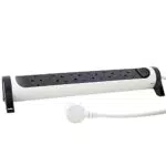 Legrand 694533 - Regleta de enchufes con protección de sobretensiones e interruptor