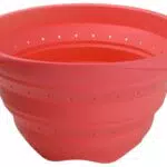 Lékué Colador de Silicona, Verde, 23 cm