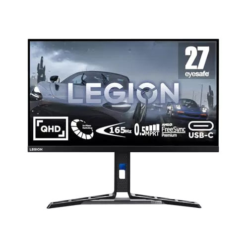 Lenovo Legion Y27h-30 - Monitor Gaming 27'' 2K QHD, 180Hz, FreeSync, Altavoces