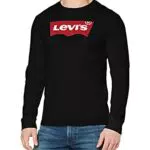 Levi's Camiseta de Manga Larga Estándar con Gráficos para Hombre