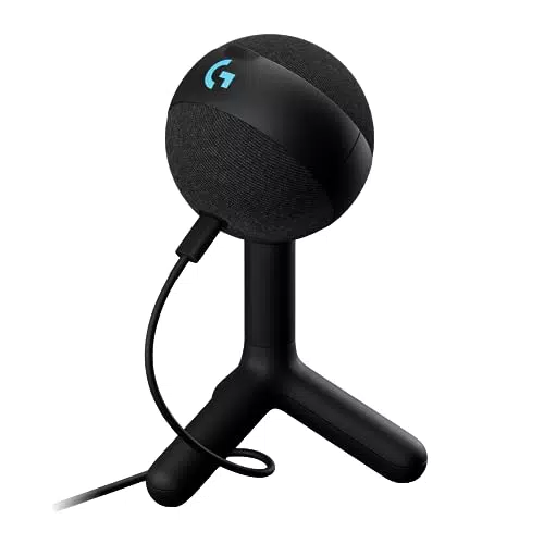 Logitech G Yeti Orb - Micrófono condensador USB RGB para gaming y streaming