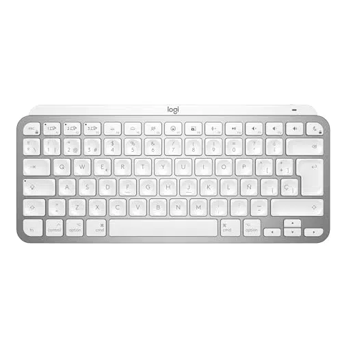 Logitech MX Keys Advanced Teclado Inalámbrico, Bluetooth