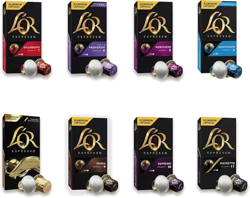 L'OR Espresso Surtido de Cápsulas de Café 8 sabores