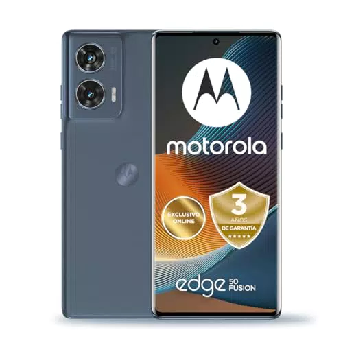 Motorola Edge 50 Fusion - Pantalla de 6,67”, Cámaras de 50 MP, Carga TurboPower 68W