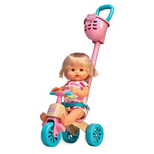 Nenuco Triciclo Infantil con Muñeco y Accesorios para Niños a Partir de 3 Años