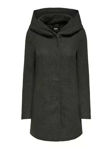 ONLY Classic Coat Abrigo, Rosin/Melange, M para Mujer