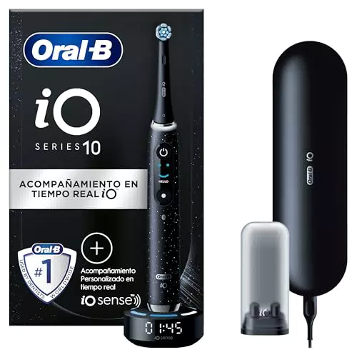 Oral-B iO 10 Cepillo de Dientes Eléctrico con Estuche Cargador de Viaje