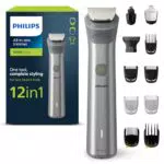 Philips Recortadora de Barba MG5950/15, Cortapelos 12 en 1 Recargable y Versátil