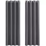 PONY DANCE Cortinas Opacas Térmicas Aislantes para Ventanas Blackout