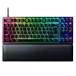 Razer Huntsman V2 Tenkeyless - Teclado óptico para juegos con reposa-palmas