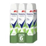 Rexona Desodorante Antitranspirante Aerosol para Mujer 72h con Aloe Vera