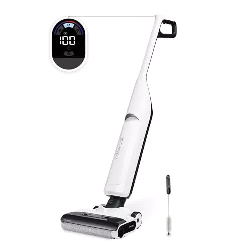 Roborock Flexi Lite Aspiradora 17000 Pa Sin Cable, Autolimpiable y Autosecado