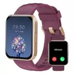 RUIMEN Reloj Inteligente con Llamadas, Pulsómetro y Monitor de Sueño IP68