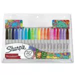 Rotuladores Permanentes Sharpie Electro Pop, Punta Fina - Colores Especiales Surtidos