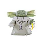 Star Wars Galactic Snackin’ Grogu - Juguete animatrónico de 23 cm de Alto con más de 40 Combinaciones de Sonidos y Movimientos - Accesorios interactivos
