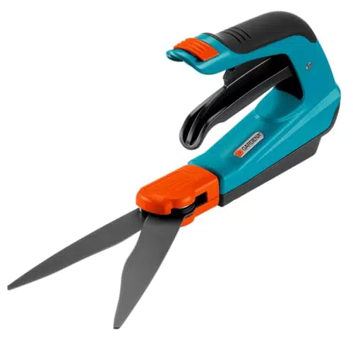 GARDENA Tijeras cortacésped Comfort giratorias, mango ergonómico para un corte preciso