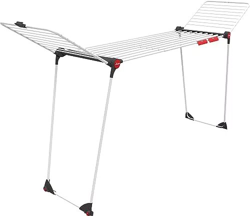 Vileda Infinity Flex Tendedero Grande con Estante Telescópico Extensible