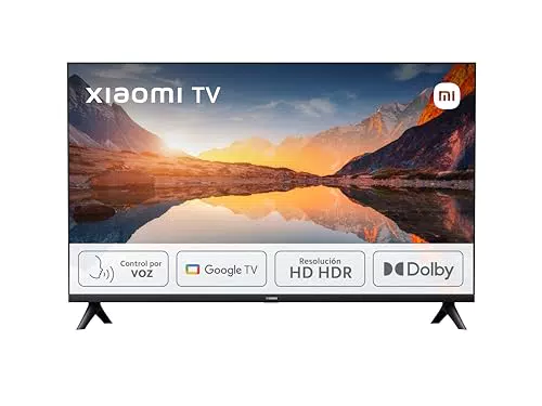 Xiaomi TV A 2025 - Smart TV HD HDR con Google TV y Control por Voz