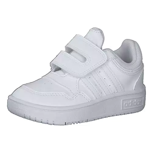 adidas Hoops Shoes, Zapatillas Unisex bebé, Ftwr White Core Black Bright Red