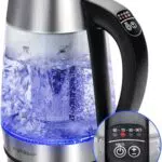 Aigostar Adam 30GOM - Hervidor de Agua Eléctrico de Cristal