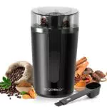 Aigostar Molinillo de Café Eléctrico con Cuchilla de Acero Inoxidable 200W
