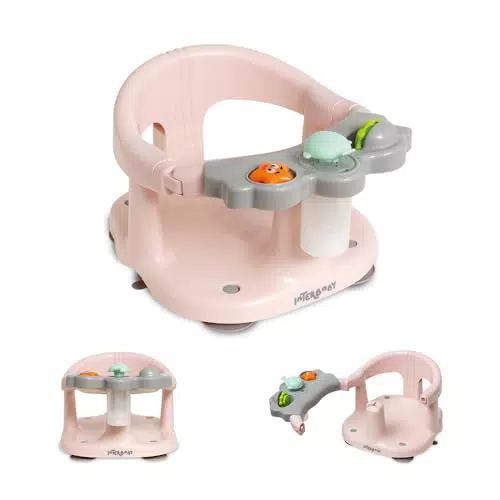 Interbaby Asiento de Bañera para Bebés con Ventosas Antideslizantes Ergonómico