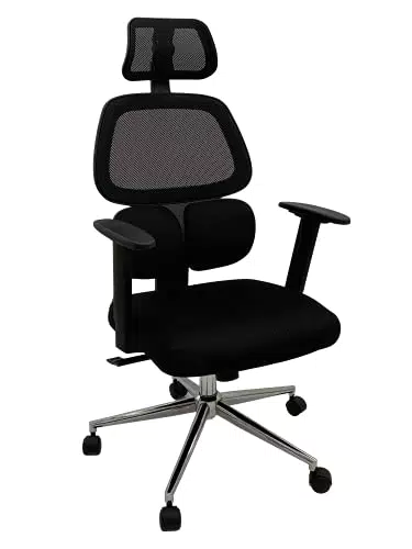 Astan Hogar Silla de Oficina Ergonómica con Respaldo Alto y Reposabrazos Regulables