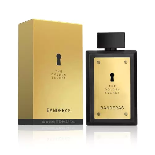 BANDERAS The Golden Secret Agua de Colonia - Fragancia fresca y envolvente