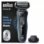 Braun Series 5 Afeitadora Eléctrica Hombre, Máquina de Afeitar Barba con Recortadora De Precisión EasyClick