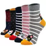 Calcetines Divertidos Térmicos de Algodón para Mujer con Diseño de Animales