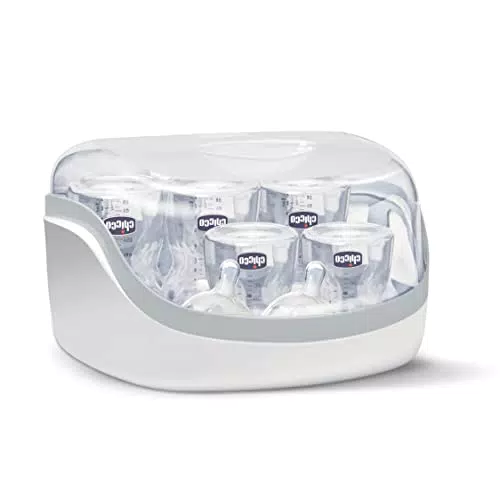 Chicco Esterilizador de microondas a vapor para biberones y accesorios