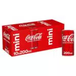 Coca-Cola Sabor Original - Refresco de cola en minilatas de 200 ml
