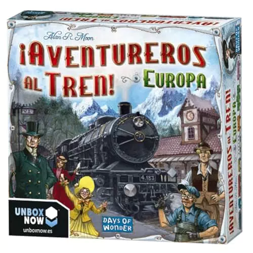 Ticket to Ride Nederland - Juego de Mesa de Estrategia para Adultos y Familia