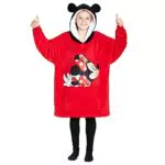 Disney Sudadera Batamanta de Polar Stitch Minnie para Niña, Oversize