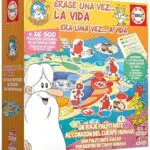 Educa - Érase una Vez La Vida, Juego de Mesa Educativo sobre el Cuerpo Humano