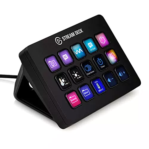 Elgato Stream Deck MK.2 - Controlador de estudio para OBS, Twitch y YouTube
