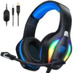 Fachixy FC100 Cascos Gaming con Cancelación de Ruido y Micrófono Estéreo