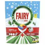 Fairy Platinum Plus Cápsulas de Lavavajillas Todo en Uno Limón