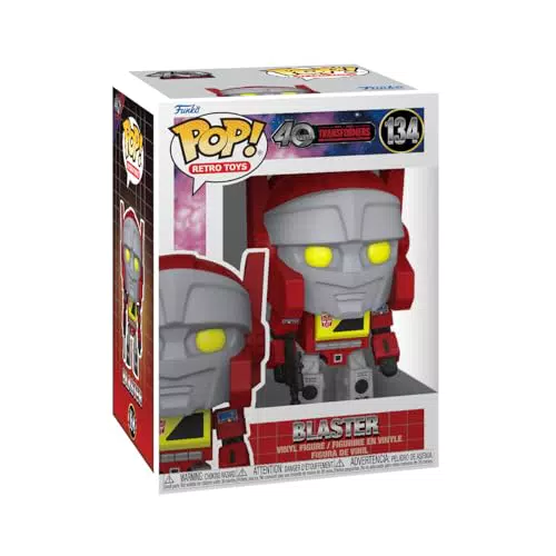 Funko Pop! Transformers G1 - Figura Coleccionable Blaster - Juguete Oficial