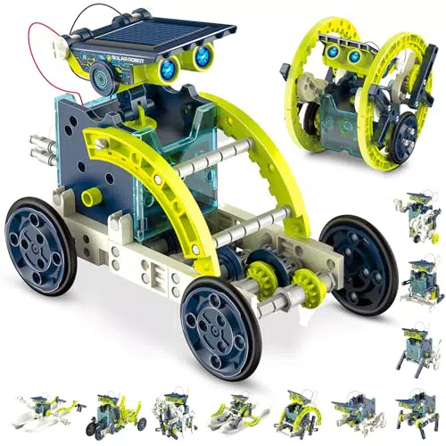 Hot Bee Robot Solar para Niños de 7 a 12 Años - Kit de Robótica Educativa